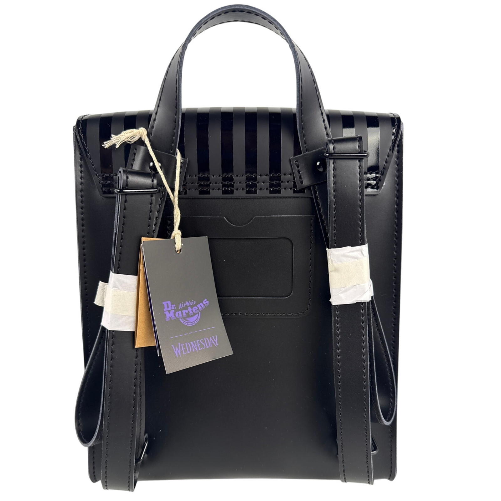 Dr. Martens Wednesday Adams Backpack Black Leather Outcasts Are In image 2