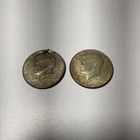 2 X 1968 D Kennedy Half Dollar • 40% Silver • 50 Cent Coin