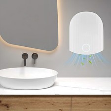 White Electric Hand Dryer Commercial Compact ...