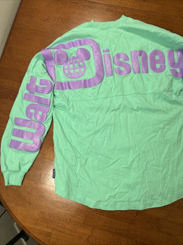 Maglia Disney Parks Spirit verde acqua e viola Disney World 2023 taglia media - Foto 13 di 16