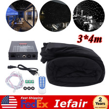 LED Star Curtain Wedding Stage Backdrop Birthday Party Background with Remote