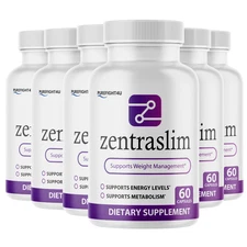 Zentralism Capsules, Weight Management Support Supplement - 6 Bottles
