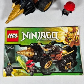 LEGO Ninjago 70502 Cole&rsquo;s Earth Driller Complete w/ Manual & Minifigs
