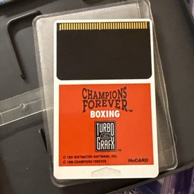 Champions Forever  (TurboGrafx 16 Turbo Grafx) CIB Complete Game