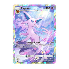 Espeon Holo Foil Full Art Textured DIY Pokemo...