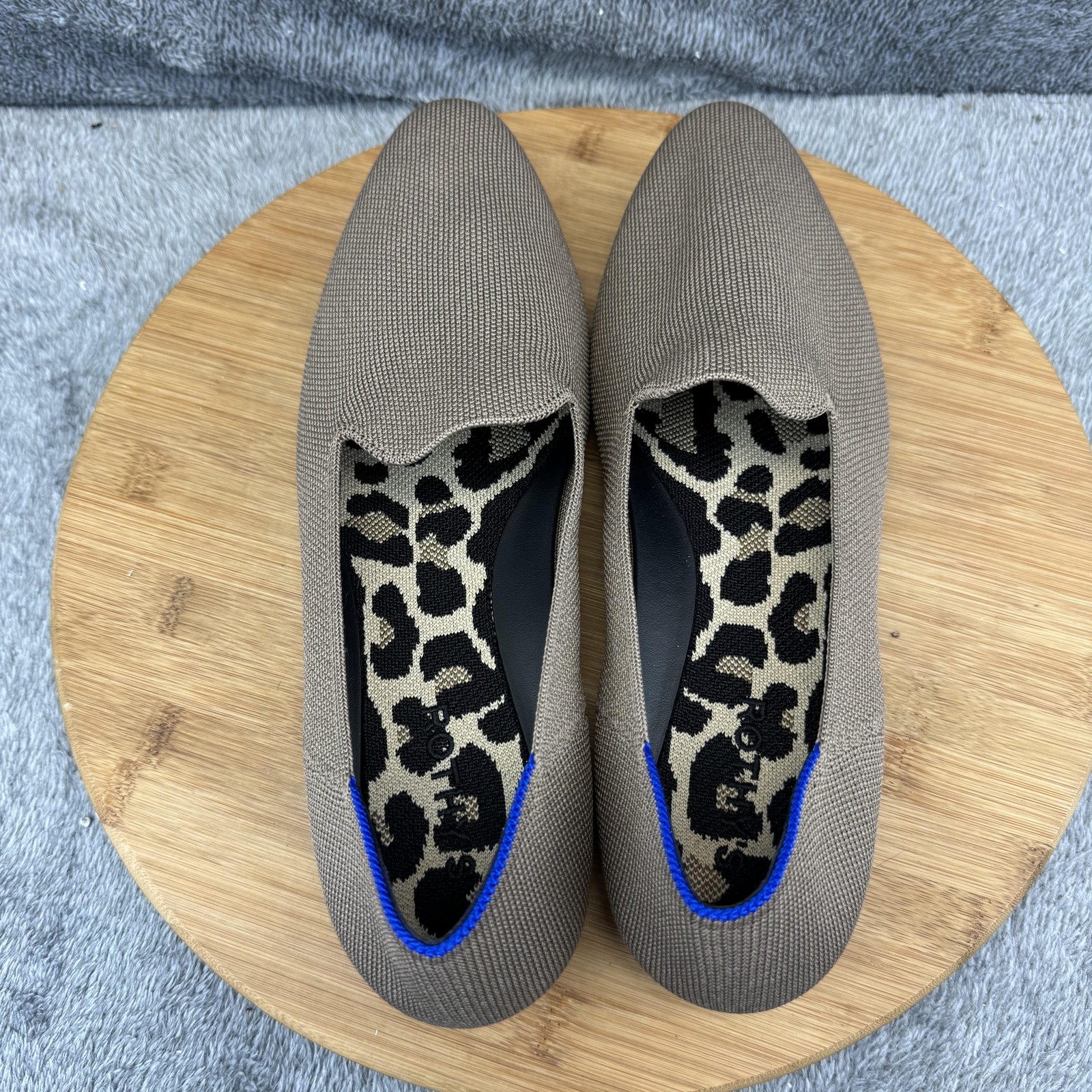 SAOLA Scarpe mocassini Rothy's Driving donna taglia 11 maglia slip on suola mimetica casual comode
