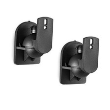 Speaker Wall Mounts, Bookshelf Speaker Wall Mount Brackets, Surround Black