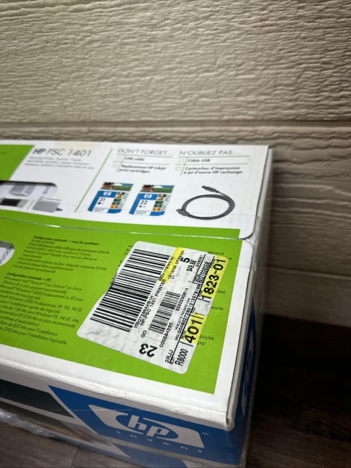 HP PSC 1400 Series 1401 1410 All-In-One Inkjet USB Printer Scanner Copier Sealed - Image 3 of 4