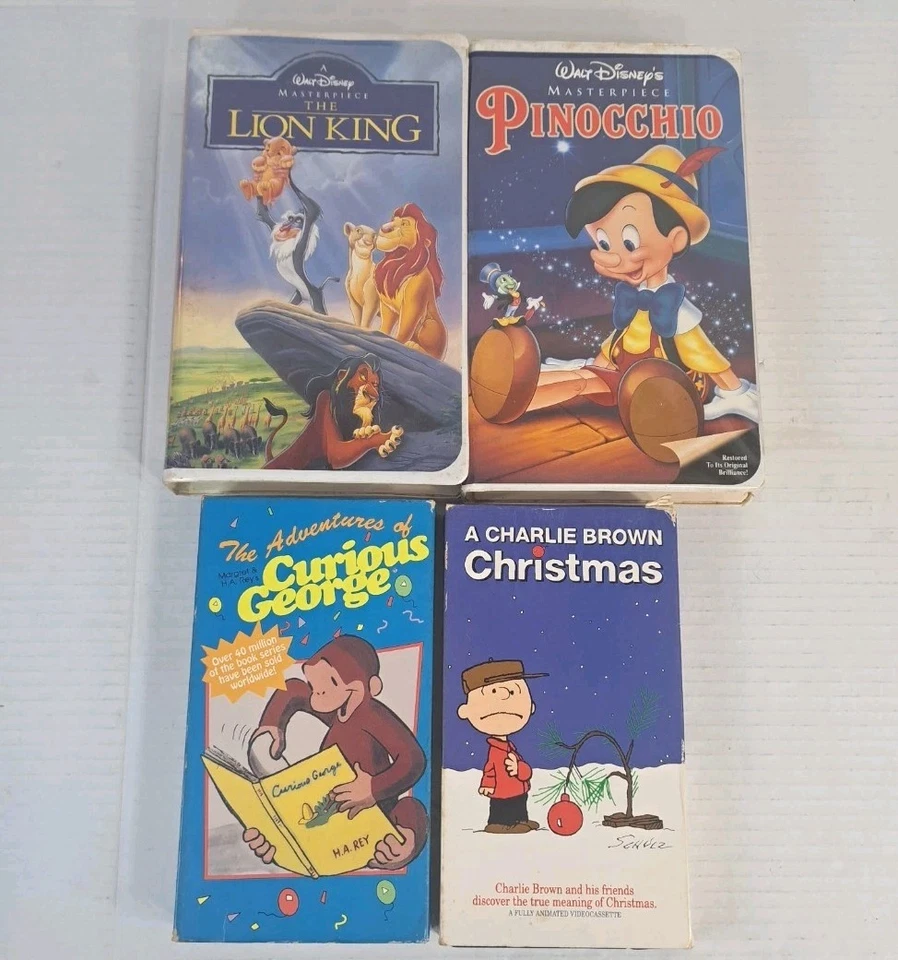 Cartoon VHS Lot Disney Nickelodeon Holiday Kids Shows Animaniacs Veggie Tales - Image 3 of 3