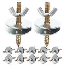 30 Set Bird Perch Fixing Screws Cage Bolts and Nuts Bird Cage Attachment Screws