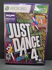 Just Dance 4 Microsoft Xbox 360 Kinect, 2012 By UbiSoft Rated E 10