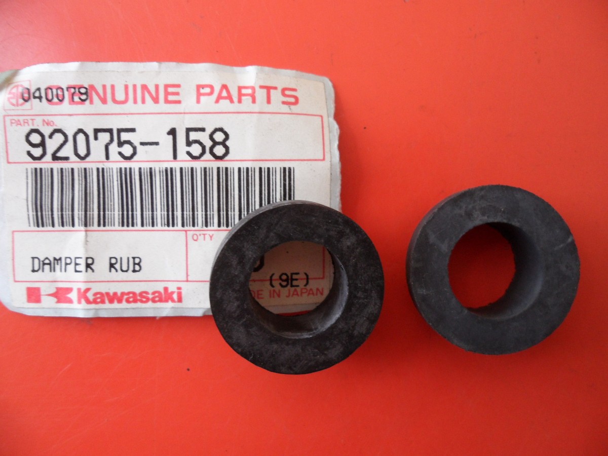 OEM Kawasaki Damper Rubber, #92075-158 for Police KZ1000 P15-P24