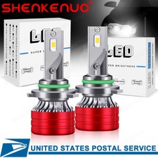 Combo Led Headlight Bulbs 9006 For Honda Civic 2004-2013 Low Beam 6000k White