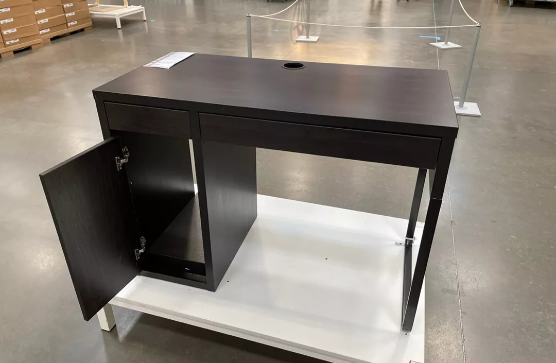 IKEA MICKE Desk black brown 41