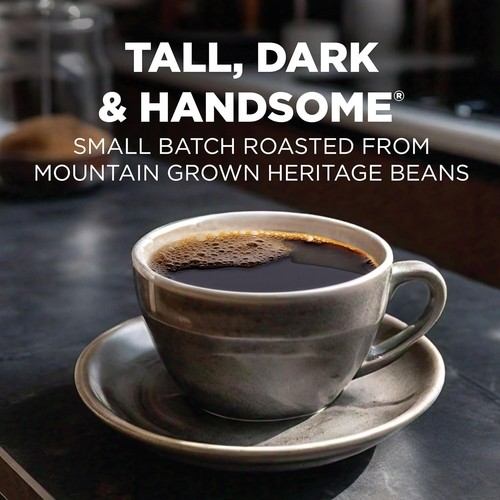  Cápsulas de café tostado oscuro, 100 quilates | Mezcla de café alta, oscura y hermosa | 100 - Imagen 2 de 6