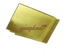 1PCs Brass Metal Sheet Plate 1mm x 100mm x 100mm Brass H62 