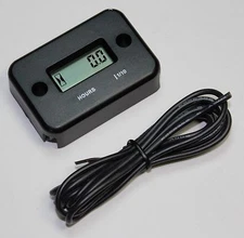 Hour Meter For Motorcycle Generators Lawn Mowers and other small engines. USA!!