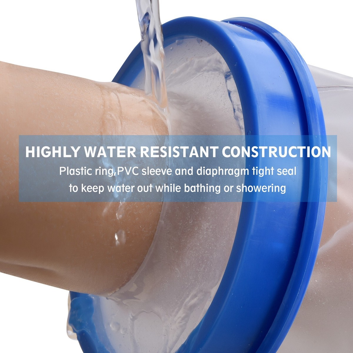 Protezione Per La Doccia Anti-slip, Impermeabile Per Adulti - Foto 2