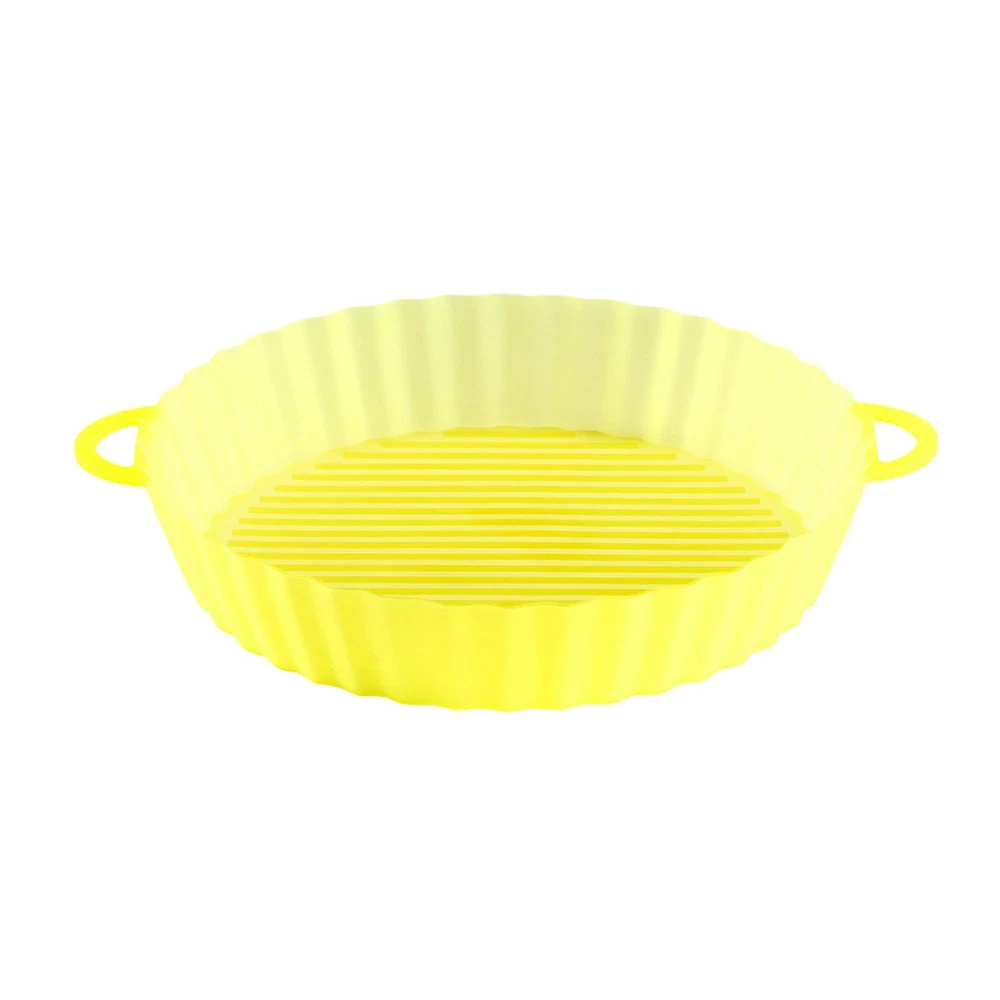 Air Fryer Silicone Pot Basket Liners Non-Stick Safe Oven Baking Tray Accessories