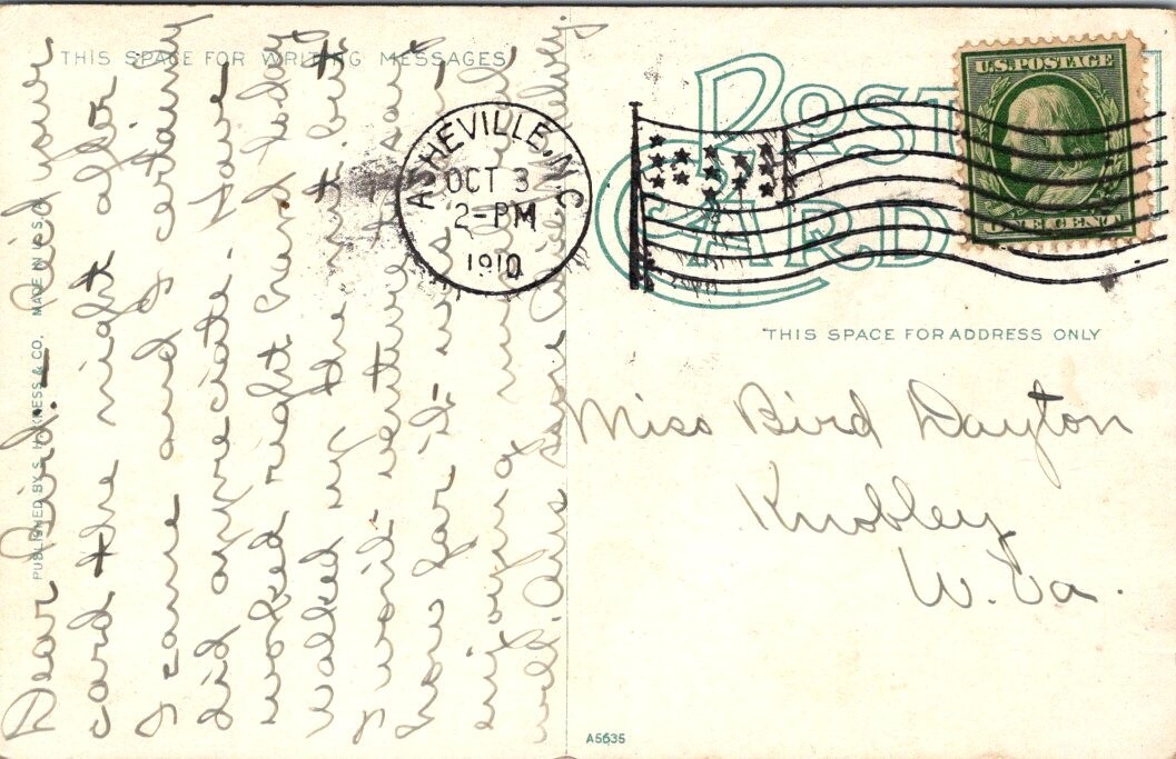 のりひ〜　　　　　　　　　　　　　　　　　【Ｖｉｎｔａｇｅ】ＭＯＮＴＡＮＡ VINTAGE 1912 POSTCARD -Montana Farming Threshing on a dry