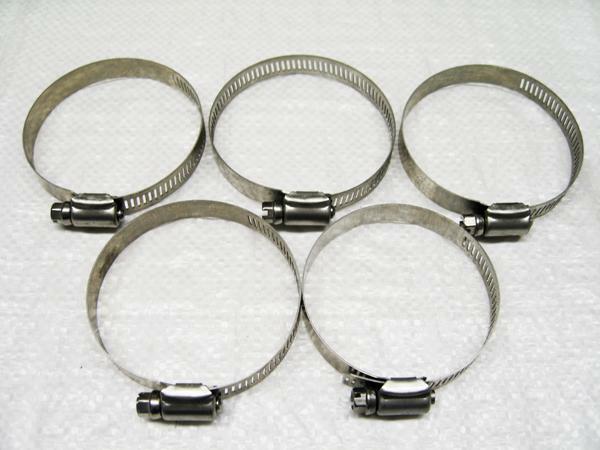 x5 13MM-23MM Hose Clamps Stainless Steel - 16MM 17MM 18MM 19MM 20MM 21MM 22MM