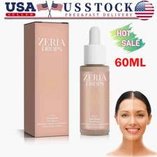2025 Zeria Drops Sunless Tanning Drops Natural Boost Melanin Enhancing Skin Tone
