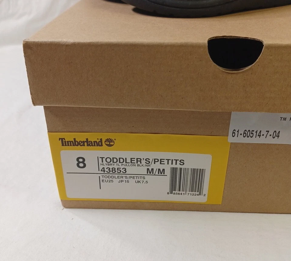 Timberland Hollyberry Púrpura Negro Niños Talla 8 Forradas Botas de Nieve con Caja Foto 2 de 4