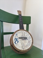 Vintage Mastro Banjo Rare Small Plastic River Show Boat