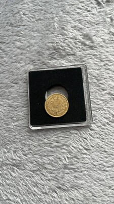 10 francs or Napoléon III 1855 BB -RARE- tete nue grand module - Photo 1/4