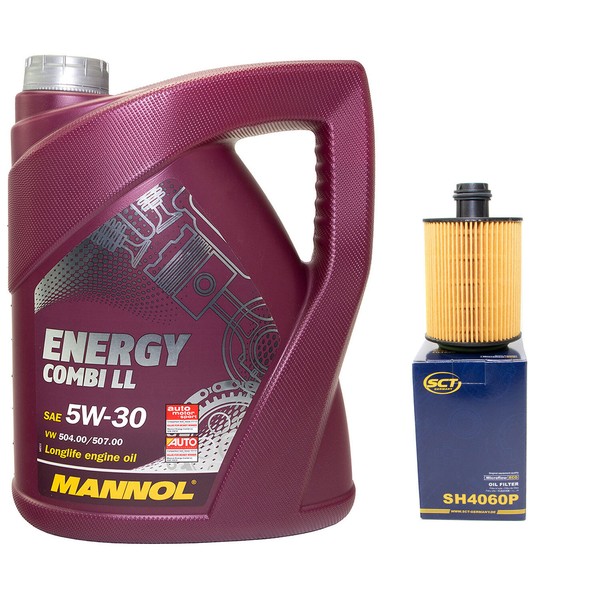 MotoröL Set 5W-30 5 Liter + ÖLfilter SH 4060 P FüR Suzuki Swift IV 1.3 Ddis 75PS-image