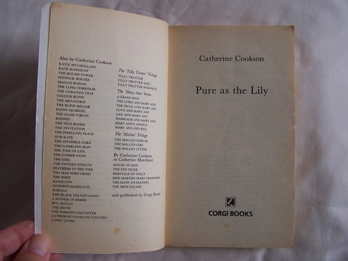 Catherine Cookson PURE AS THE LILY Corgi Paperback 1988 - Picture 3 of 4