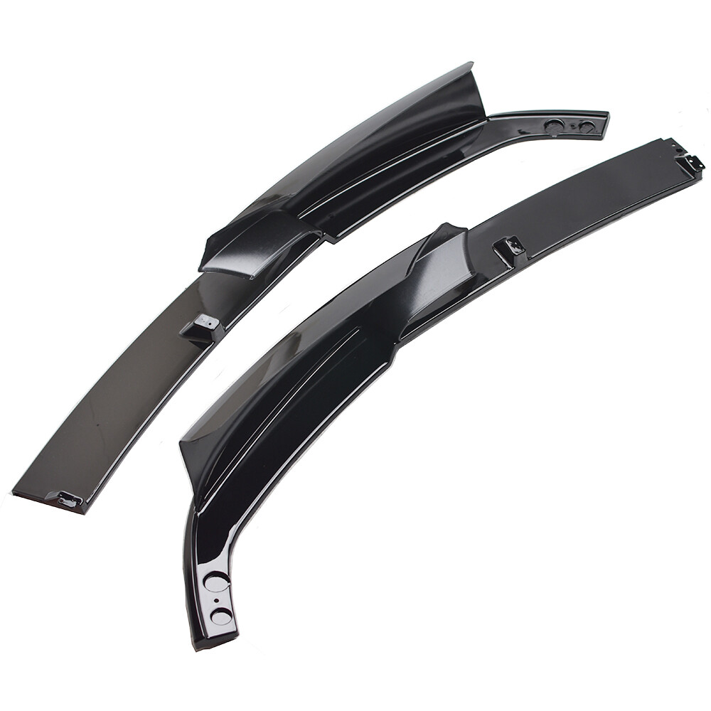 BMW 3 Series F30 M Sport 12-18 Gloss Black Front Bumper Lip Splitter Spoiler