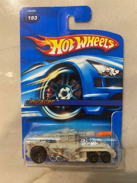 2006 Hot Wheels Mainline/Sammler #193 Invader Hellbraun Variante W / Schwarz 5-image