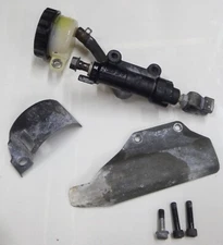 04-09 Honda VTX 1300 Rear Brake Master Cylinder w/ Reservoir OEM 43510-MEA-902