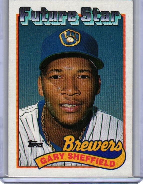 1989 Topps Gary Sheffield Rookie #343