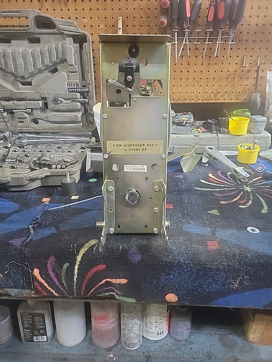 Coin Dispenser Assembly for Rowe Change Maker P/N: 6-50580-12