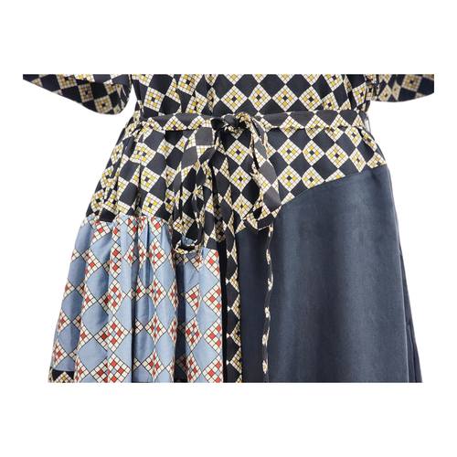 M&S JAEGER Midi-Wickelkleid bedruckt V-Ausschnitt - Bild 5 von 8