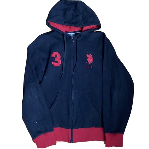 Us Polo Assn. Men's Rugby Hoodie Big 