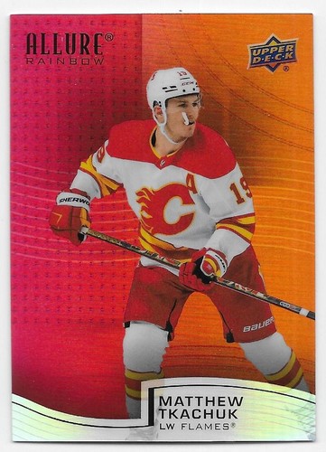 21/22 UPPER DECK ALLURE RAINBOW RED-ORANGE Hockey (#R1-R100) U-Pick From List - Picture 21 of 21