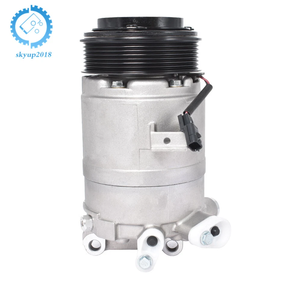 Compresor de aire acondicionado apto para Nissan Quest 2009-2015 3,5 L V6 con embrague CO 11319C nuevo Foto 2 de 4