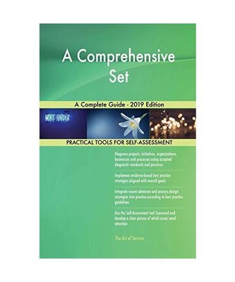 A Comprehensive Set A Complete Guide - 2019 Edition, Gerardus Blokdyk