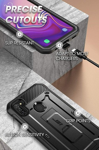 SUPCASE For Samsung Galaxy A11 Kickstand Case Full Body with Screen Cover 2020 - Picture 3 of 8