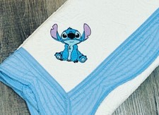 Baby Gift Crib Quilt For Nursery - Stitch Lilo And Stitch - 36  x45  