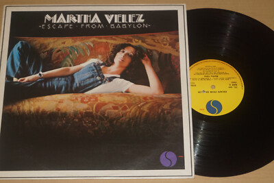 Martha Velez -Escape From Babylon- LP Sire (9103-252)