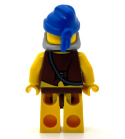 Pirate Castaway anchor tatoo Pirates Lego Minifigure Loot Island 6241