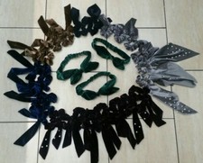 Wholesale Joblot x26 long tail Scrunchies velvet Hair Accessories girls