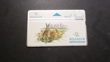 TELECARTE BELGIQUE BELGACOM THEME ANIMAUX LIEVRE 424F