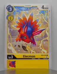 Elecmon BT8-034 New Awakening Common Digimon Card