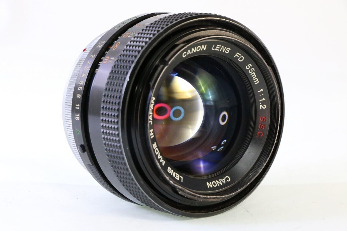 Canon FD 55mm F1.2 S.S.C. SSC FD Mount MF Standard JAPAN 95075