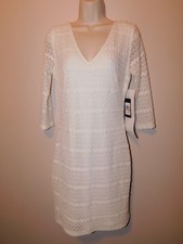 Guess Ivory knit dress NEW size 12